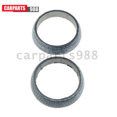 Set of 2 2.5'' Donut Style Graphite Gasket For Muffler Exhaust Pipe To Manifold 6B93BC-57