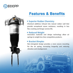 Front Right Air Suspension Shocks sturt For Cayenne Turbo, Audi Q7 Prestige