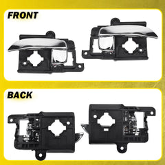 4X Interior Door Handle For 2007-2010 Hyundai Elantra Front Rear Left+Right EOA 6B93BC-57