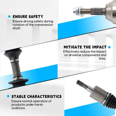 Front LH Left Driver CV Axle Assembly For Jeep Liberty KJ 2002-2007 V6 3.7L 4WD 6B93BC-57
