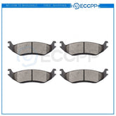 Rear Ceramic Brake Pads For Chrysler Aspen Dodge Durango 2011-2018 Ram 1500 6B93BC-57