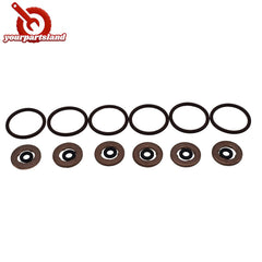 6 SET CYL COMMON RAIL DIESEL INJECTOR SEAL KIT FOR VW AUDI TDI GOLF JETTA PASSAT 6B93BC-57