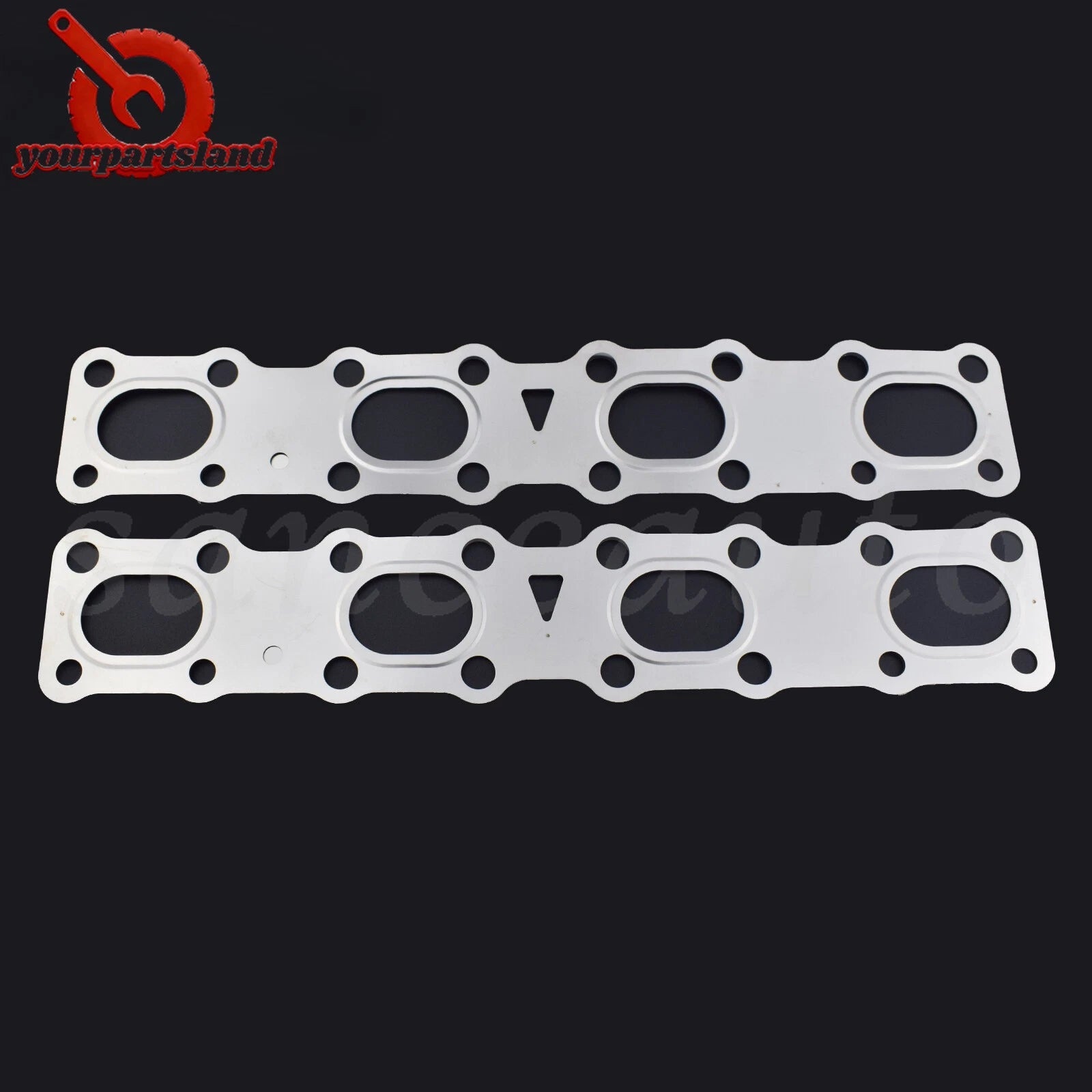 Exhaust Manifold Gasket 2PCS for Nissan Pathfinder 08-12 TITAN 04-15 14036-7S001 6B93BC-57