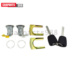 Cylinder Door Lock Barrel With Keys Fit For Citroen C1 Peugeot 107 Toyota Aygo 6B93BC-57