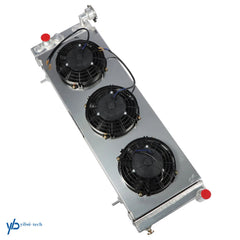 3 Row Radiator+Shroud Fan For 1984-2001 Jeep Cherokee XJ/Comanche 2.5L 2.8L 4.0L 6B93BC-57