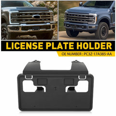 For 2024 2023 Ford F-250 F250 Super F350 Duty FRONT License Plate Bracket Holder 6B93BC-57