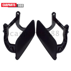 For Audi A3 2008-2014 Front Left Right Bumper Headlight Washer Nozzle Cover 2Pcs 6B93BC-57