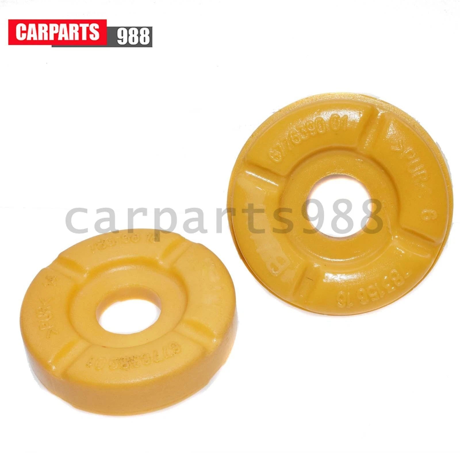 2Pcs Front Strut Mount Support Upper Lower Section For 2007-14 BMW E70 E71 X5 X6 6B93BC-57