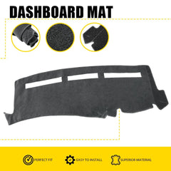 Gray Mat Dash Cover for Chevy Silverado Avalanche Tahoe Suburban Dashboard Pad A 6B93BC-57