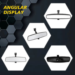 Rear View Mirror Glass For Jeep Wrangler TJ 1997-2006 YJ 1987-1995 Cherokee XJ A 6B93BC-57