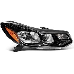 ECCPP Headlights Assembly For Chevrolet Trax LS 1.4L 1.8L 2017-2022 Pair Black 6B93BC-57