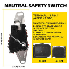 4L80E PRNDL NEUTRAL SAFETY SWITCH MLPS For GMC Chevy Truck 1995-2003 (99560) EOA 6B93BC-57