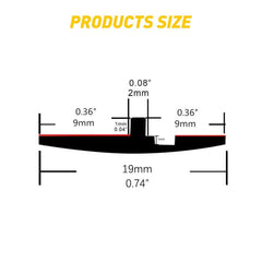 9.8FT Windshield Rubber Molding Seal Strip Trim Universal For Door and Windows A 6B93BC-57