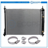 Radiator For 08-15 Chevrolet Captiva Sport 10 Saturn Sky with Hose Clamps Kit