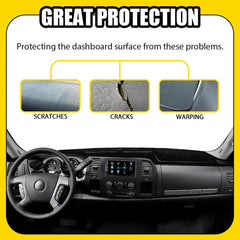 For 07-13 Chevy Silverado GMC Sierra Dashmat Dash Cover Dashboard Mat Interior A 6B93BC-57