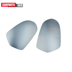 Pair Left Right Rearview Mirror Glass Heated For Audi A6 C7 C7.5 S6 4G 2012-2018 6B93BC-57