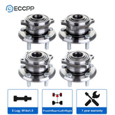Front & Rear Wheel Hub Bearing For 2005-2009 Chrysler 300 Dodge Charger AWD Only KOEEP