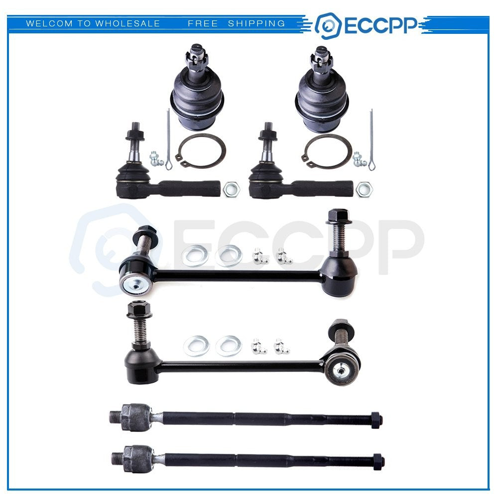 8pcs Front Suspension Kit Ball Joint Sway Bar For Chrys 300 Charger RWD KOEEP