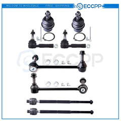 8pcs Front Suspension Kit Ball Joint Sway Bar For Chrys 300 Charger RWD KOEEP