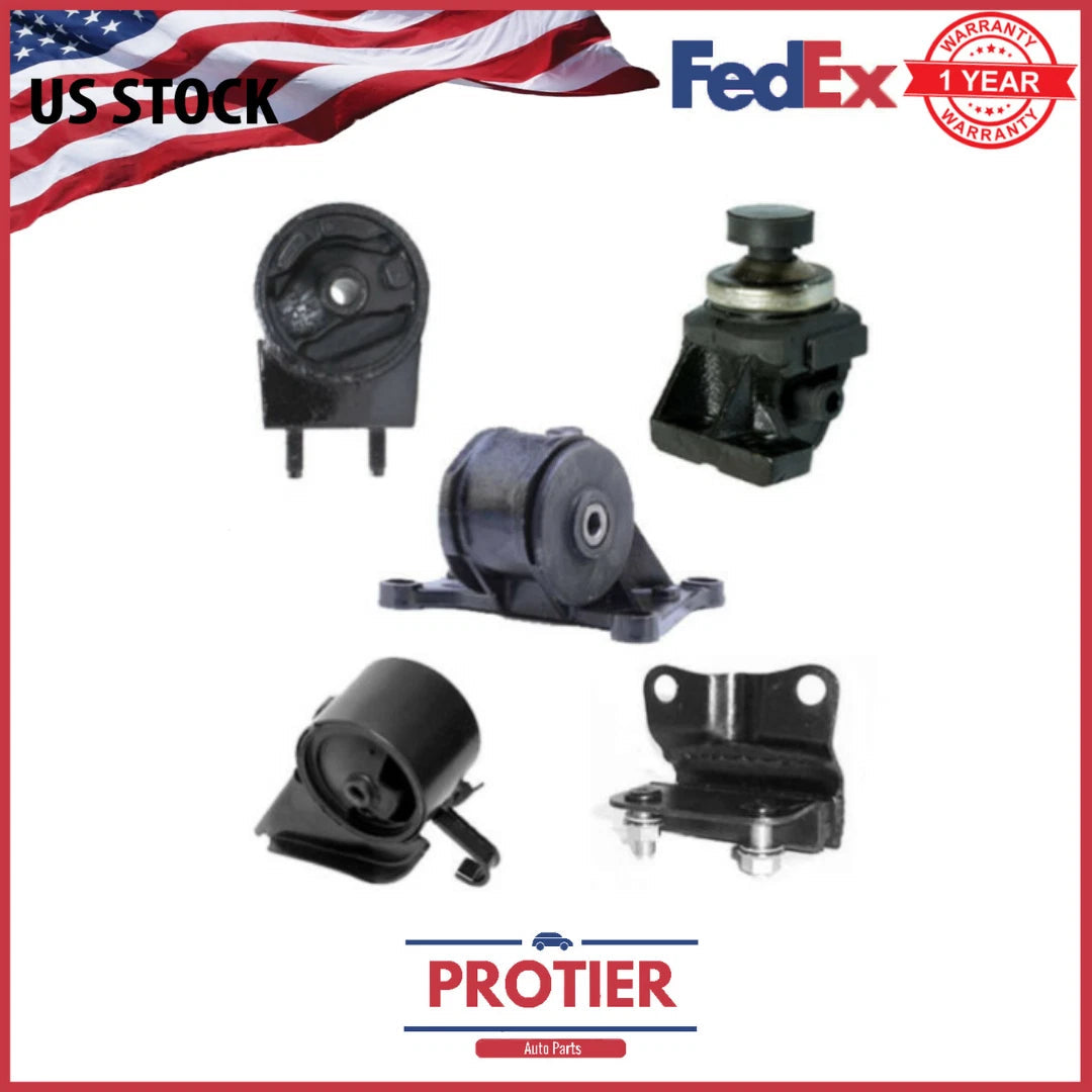 Motor & Trans Mount 5PCS Set fit 1994 - 1999 Mazda 626 2.0L Auto Trans 6B93BC-57