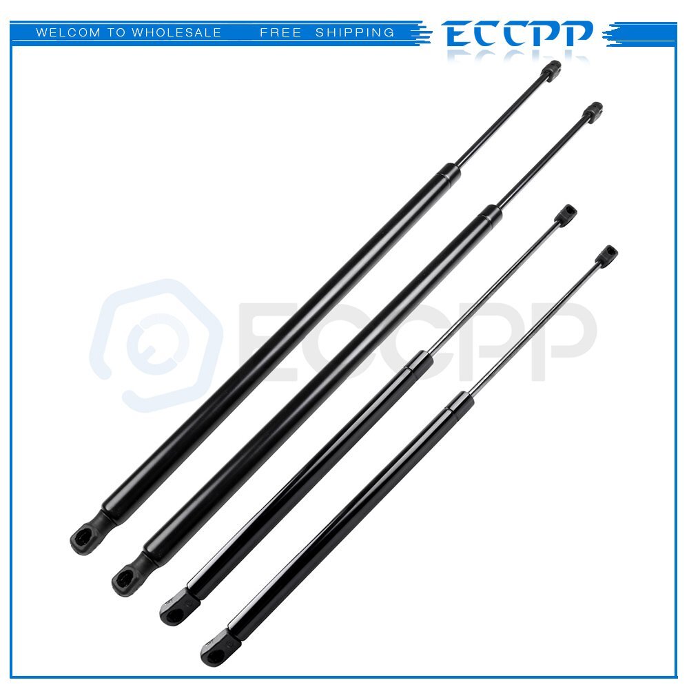 ECCPP 4x Tailgate+Hood Lift Supports For 2011-2018 Jeep Grand Cherokee W/O Power ECCPP