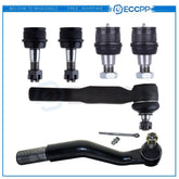 6pcs Front Tie Rod Ends Ball Joints For Ford F-250 F-350 Excursion XLT 1999-2005 6B93BC-57