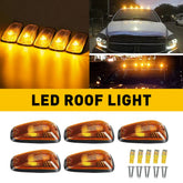 Cab Marker Roof Light Amber LED Running Lamp For Chevy GMC 88-02 Pickup Truck EA 6B93BC-57
