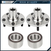 ECCPP (2) Front Wheel Hub & Bearing Kit For Ford Focus 2012-2018 C-MAX 2013-2018 6B93BC-57