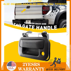 Black Plastic Tailgate Tail Gate Handle for Ford F150 Super Duty Pickup Truck EA 6B93BC-57