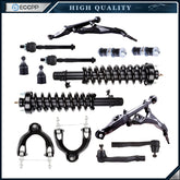 Front Complete Struts upper lower Control Arm for 1992-1995 Honda Civic KOEEP