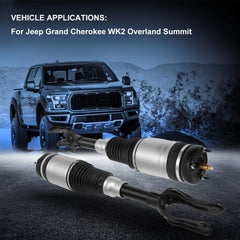 Front Pair Air Suspension Shocks For Jeep Grand Cherokee WK2 Overland Summit 6B93BC-57