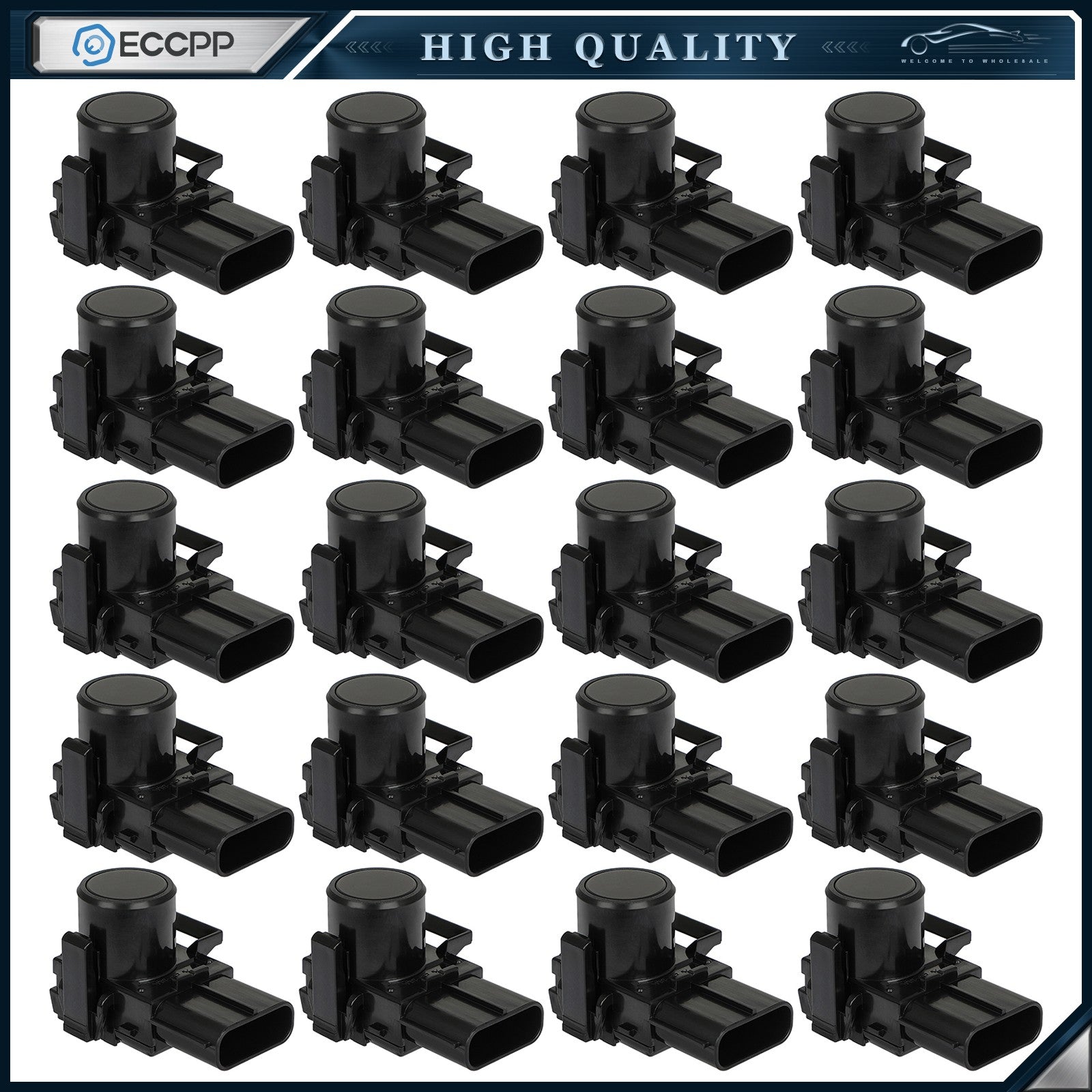ECCPP 20PCS Parking Distance Sensor For Toyota Tundra SR5 Extended Crew Cab 5.7L 6B93BC-57