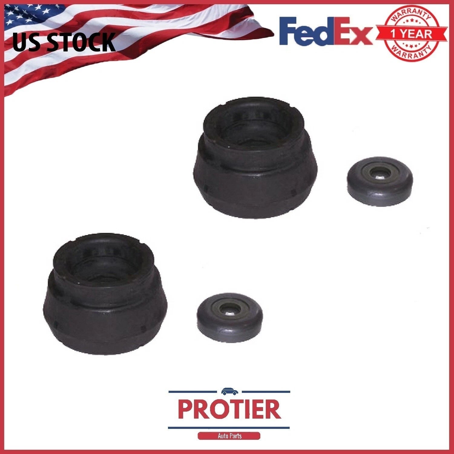 Front Suspension Strut SET(2) for Audi and Volkswagen 6B93BC-57