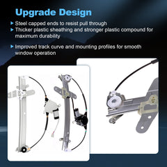 For 2011 Lincoln Town Car Front Left Right Power Window Regulator With Motor 6B93BC-57