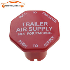 Yellow & Red Valve Parking Brake Knob for MV3 Universal Semi Trucks298817 298818 6B93BC-57
