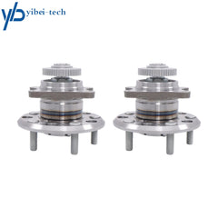 Pair Rear Wheel Hub Bearng Assembly 4-W/ABS For Hyundai Sonata Kia Optima 06-10 6B93BC-57