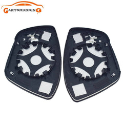 2X Heated Wing Mirror Glass Left Right Side For Peugeot 208 308 CITROEN C3 MK3 6B93BC-57