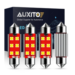 LED 578 41mm 211-2 LED Car Truck Dome Map Interior Lights Xenon White 6000K 4PCS 6B93BC-57
