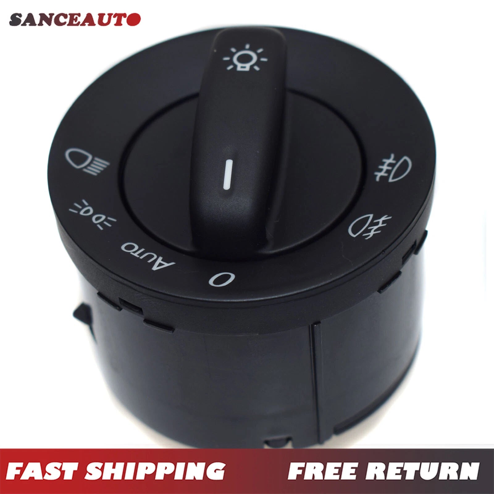 Fog Headlight Switch For VW GOLF CADDY JETTA PASSAT B6 Rabbit TOURAN 1K0941431A 6B93BC-57