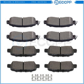 Front and Rear Brake Ceramic Pads For Nissan Altima 2013 Sedan Models Anti Noise 6B93BC-57