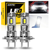 2X AUXITO H7 LED Headlight Super Bright Bulbs Kit White High/Low Beam 6500K EOA AUXITO