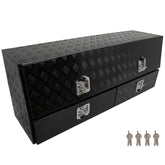 60"x13.5"x21" Aluminum Storage Tool Box 2x Lifting Air Rod 4x Locks For Truck 6B93BC-57