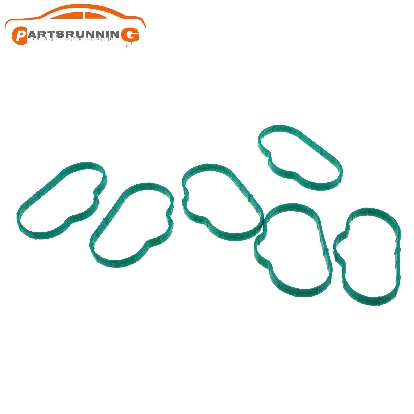 6x Lower Intake Manifold Gasket XR843533,C2S8098 for Jaguar S-Type X-Type 02-08 6B93BC-57