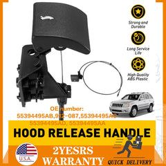 OEM Hood Latch Release Cable for Jeep Cherokee Grand Commander 55394495AB EOA 6B93BC-57