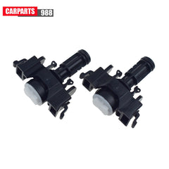 Pair Left Right Headlamp Cleaning Washer Nozzle For Hyundai Tucson 2015-2018 6B93BC-57