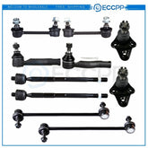 ECCPP 10set Complete Ball Joint Tie Rod End Fits 2001-2003 2004 2005 Toyota Rav4 6B93BC-57