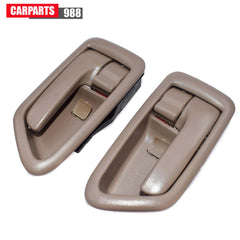 Pair Left Right Beige Interior Insdie Door Handle For 1997-2001 Toyota Camry 6B93BC-57
