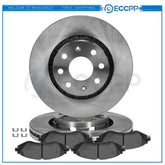 Front Ceramic Brake Pads And Rotors For Chevy Aveo Pontiac G3 09 Suzuki Swift+ 6B93BC-57