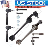 4PCS Front Lower Control Arms Outer Tie Rod For 1998-2004 Chrysler Concorde KOEEP