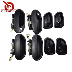 Outside Inside Door Handle LH RH 8PCS For Hyundai Accent 1995 1996 1997 19981999 6B93BC-57